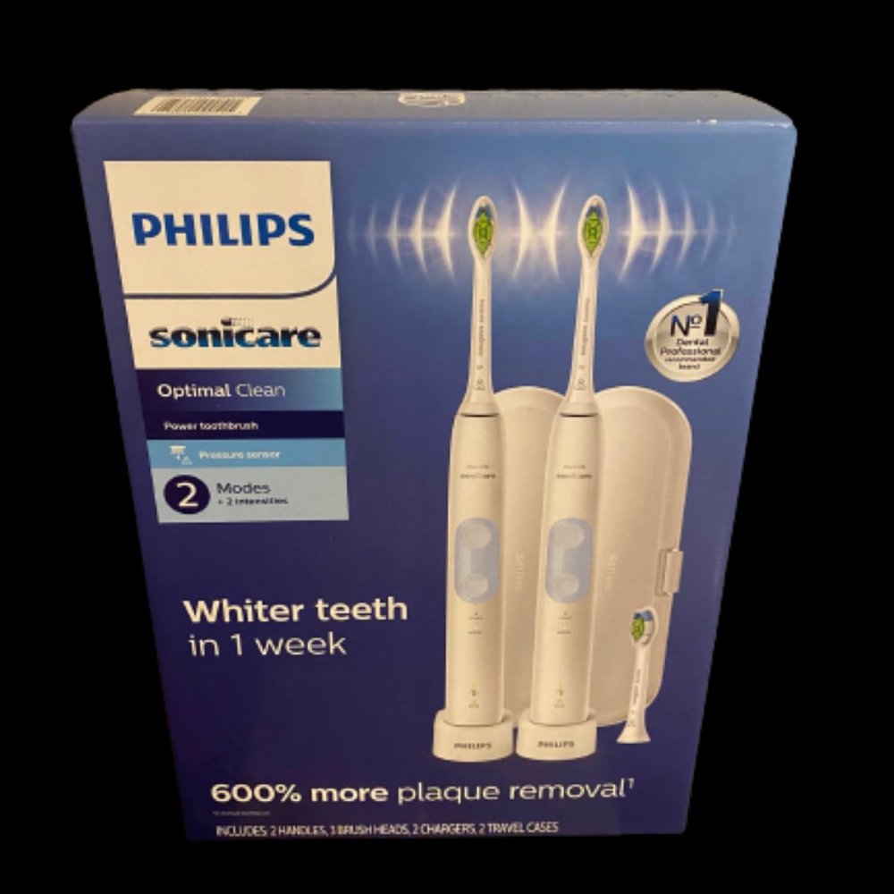 Sonicare Protective Clean Rechargeable Toothbrushes 2 Handless 3 Brush Heads